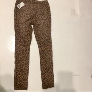 NWT Y2K LEOPARD ANIMAL PRINT JEANS 24